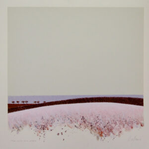 <b>Enrique Cattaneo </b> <br>  Colina de los cerezos <br>52x52 cm<br>