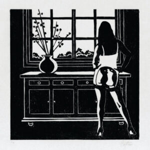 <b>Enrique Cattaneo </b> <br>  Mujeres 2 <br>38x38 cm<br>