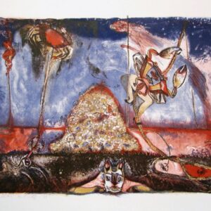 <b>Francisco Toledo </b> <br>  Cangrejera <br>61x80 cm<br>