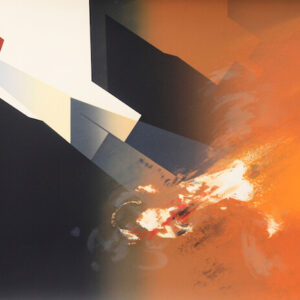 <b>Gustavo Arias Murueta </b> <br>  Algo aún más allá <br>51x70 cm<br>