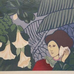 <b>Leticia Tarragó </b> <br>  Caracolas <br>55.5x74 cm<br>