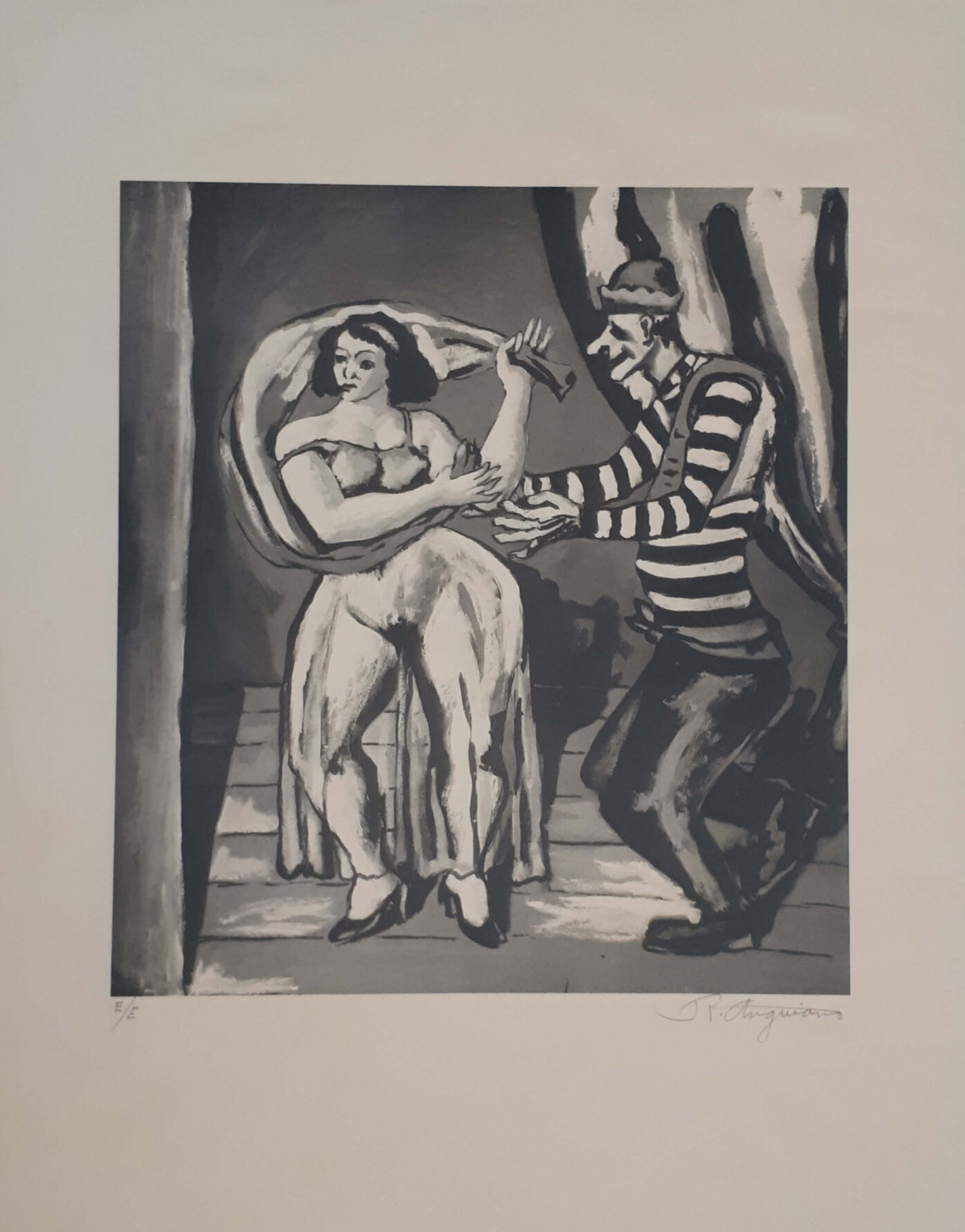 Raúl Anguiano La carpa 62x48.5 cm - UMENI