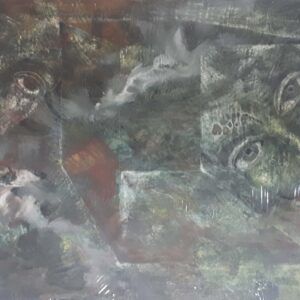<b>Zacarías Paez </b> <br>  2 rostros <br>49x65 cm<br>