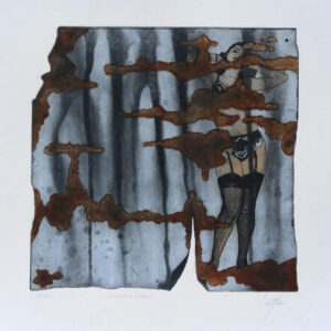 <b>Enrique Cattaneo </b> <br>  Mujeres 10 <br>38x38 cm<br>