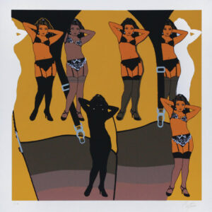 <b>Enrique Cattaneo </b> <br>  Mujeres 7 <br>38x38 cm<br>