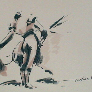 <b>José Moreno </b> <br>  Tauromaquia 1 <br>38x55 cm<br>