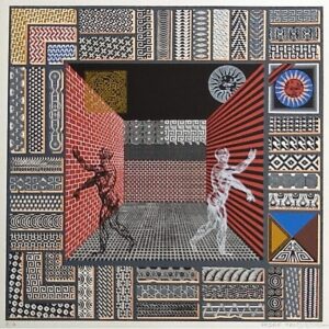 <b>Pedro Friedeberg </b> <br>  Pareja <br>60x60 cm<br>