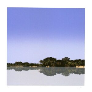 <b>Enrique Cattaneo </b> <br>  El río 3 <br>56x56 cm<br>