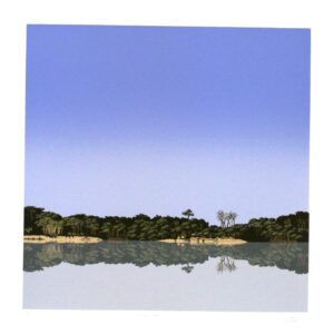 <b>Enrique Cattaneo </b> <br>  El río 4 <br>56x56 cm<br>