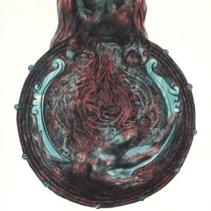 <b>Luis Nishizawa </b> <br>  Xicotencatl <br>56x41 cm<br>